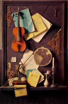 威廉 邁尅爾 哈尼特 The Old Cupboard Door 威廉 邁尅爾 哈尼特 The Old Cupboard Door